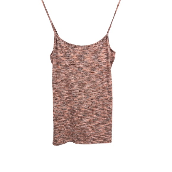 LOFT Space‑Dyed Pink Camisole Tank Top Medium New - Picture 2 of 4
